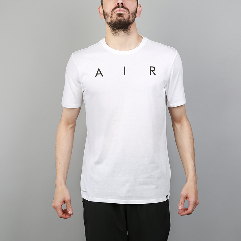 мужская белая футболка Jordan Rise Photo 895175-100 - цена, описание, фото 1
